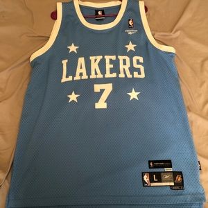Lamar Odom Throwback Lakers Jersey